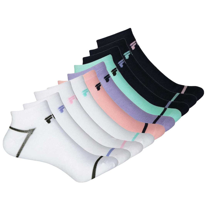 FILA - Women's 10 Pack Low Cut Sock (W-FW0129 COMBO11)