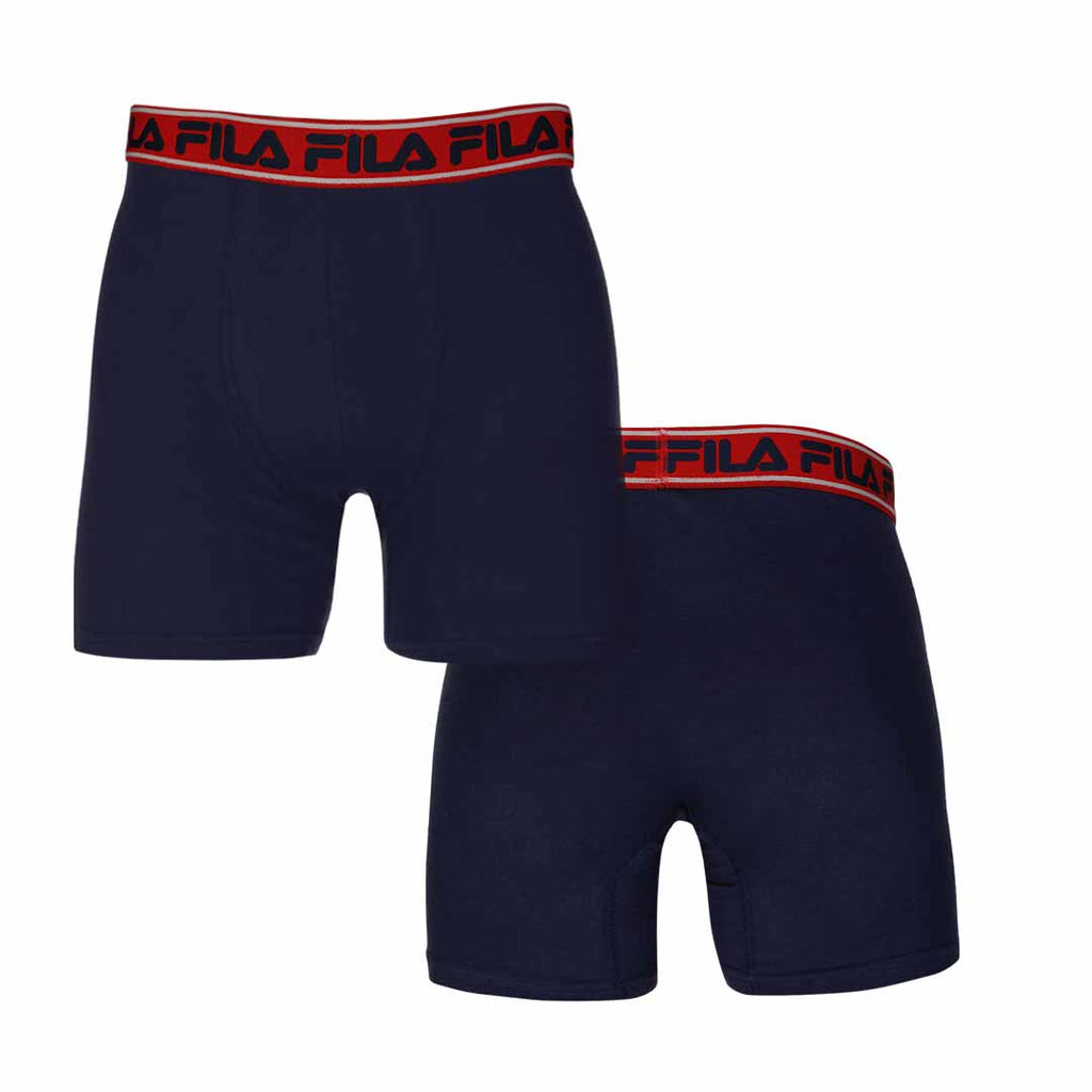 FILA - Lot de 4 boxers pour homme (FM412BXCS15 600)