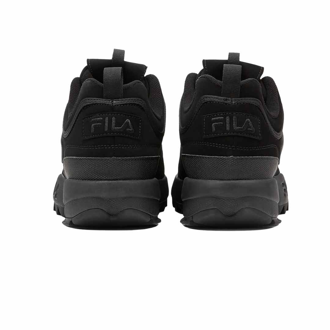 Fila disruptor 2 black suede discount