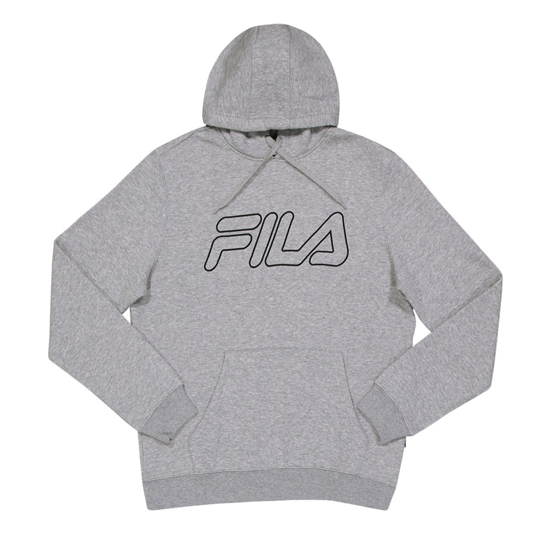 Mens Hoodies Fila Sweatshirt Grey FILA CORE LIFESTYLE MILANO