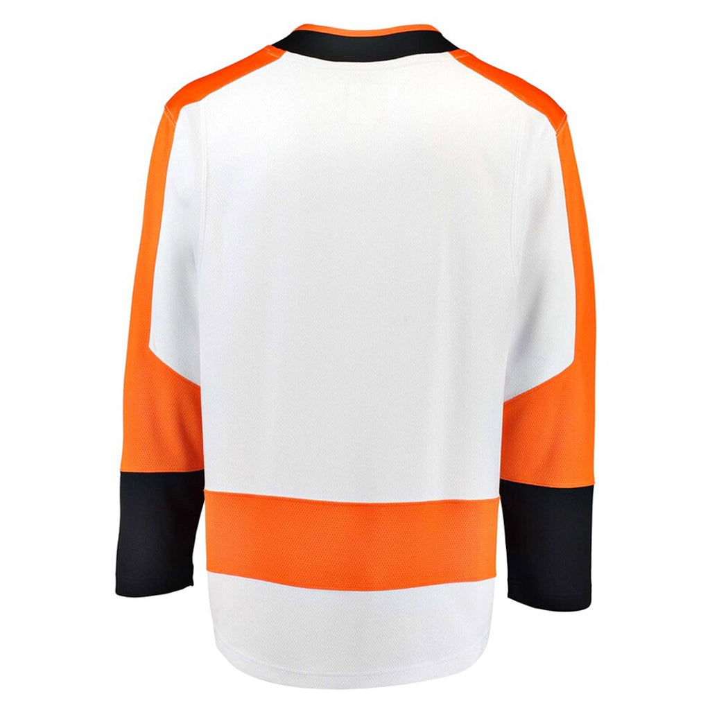 Fanatics - Maillot pour enfants (jeunes) Flyers de Philadelphie Breakaway (879Y PFLA 2Q BWA)