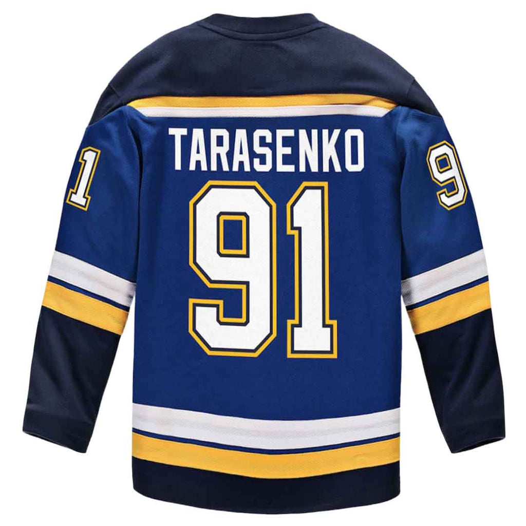 Fanatics - Maillot Domicile St. Louis Blues de Vladimir Tarasenko pour enfants (jeunesse) (265Y SLBH H35 91T)