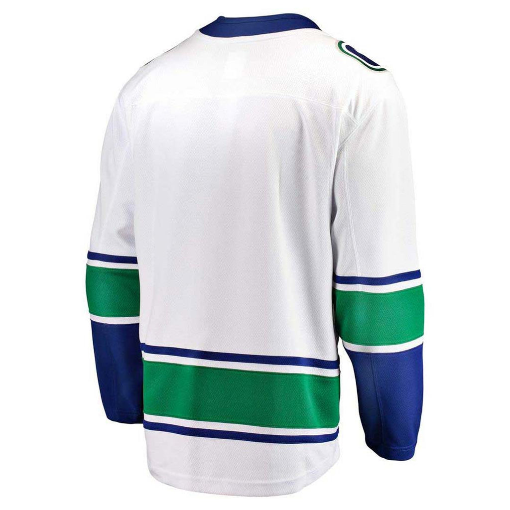 Fanatics - Kids' (Youth) Vancouver Canucks Away Replica Jersey (265Y VCAA 2GF RJA)