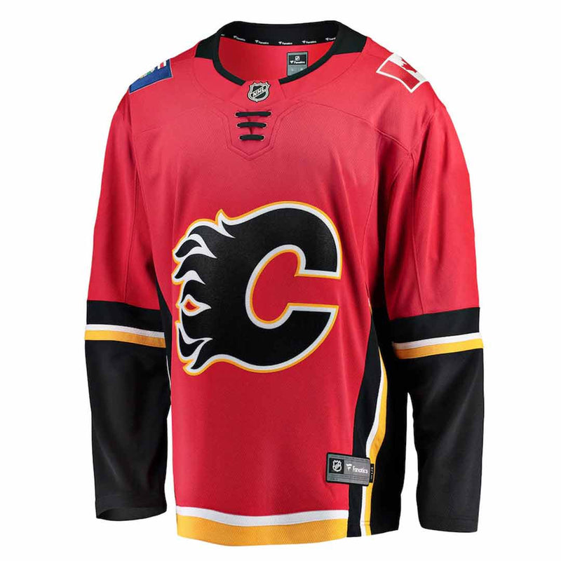 Fanatics - Maillot Calgary Flames Alt Breakaway pour homme (879M CALX 2C BWX)