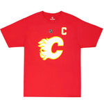 Fanatics - T-shirt Giordano des Flames de Calgary pour hommes (QF86 BRD H35 FSB)