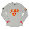 Fanatics - Men's Calgary Flames Throwback Long Sleeve T-Shirt (M085 HGC VCF 1B6)