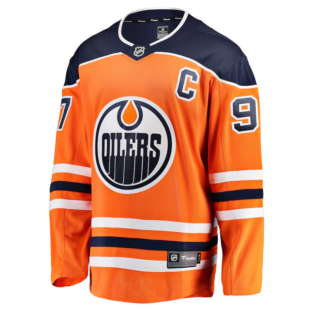 Edmonton Oilers Kids Navy/Alternate Blank Jersey – ICE District Authentics