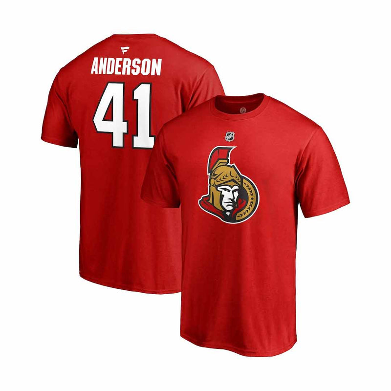 Fanatics - Men's Ottawa Senators Anderson T-Shirt (QF6E 0484 H3M FND)