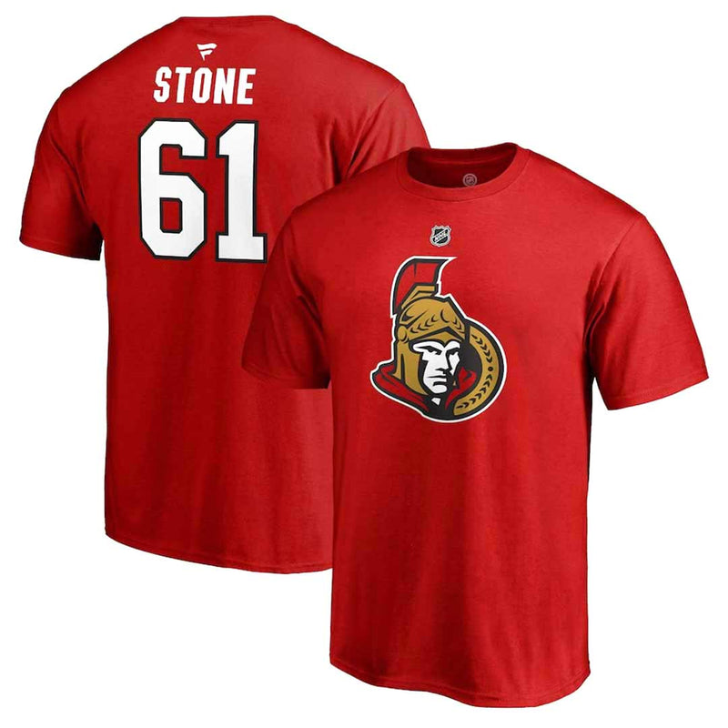 Fanatics - T-shirt Stone des Sénateurs d'Ottawa pour hommes (QF86 BRD H3M FNG)