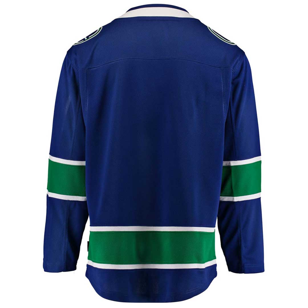 Vancouver Canucks Fanatics Breakaway NHL Jersey Alternate Blue