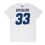 Fanatics - T-shirt Dustin Byfuglien des Jets de Winnipeg pour hommes (QF6E 0042 H3Z FND)
