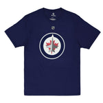 Fanatics - T-shirt Dustin Byfuglien des Jets de Winnipeg pour hommes (QF86 NAV H3Z FND)