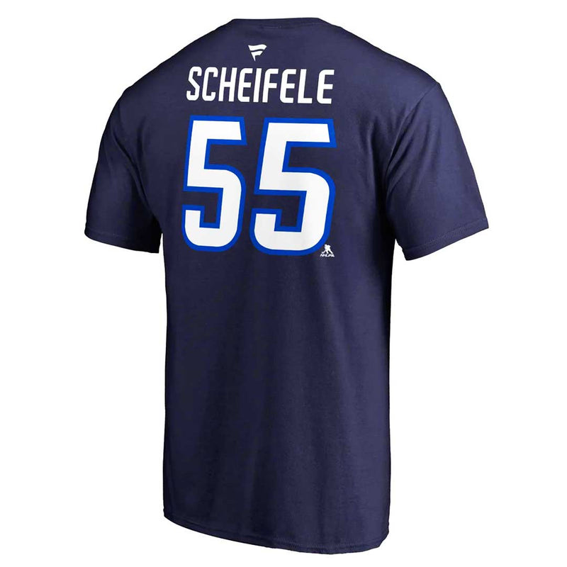 Fanatics - T-shirt Scheifele des Jets de Winnipeg pour hommes (QF86 NAV H3Z FNF)