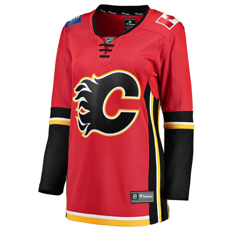 Fanatics - Women's Calgary Flames Alt Breakaway Jersey (879W CALX 2C BWX)