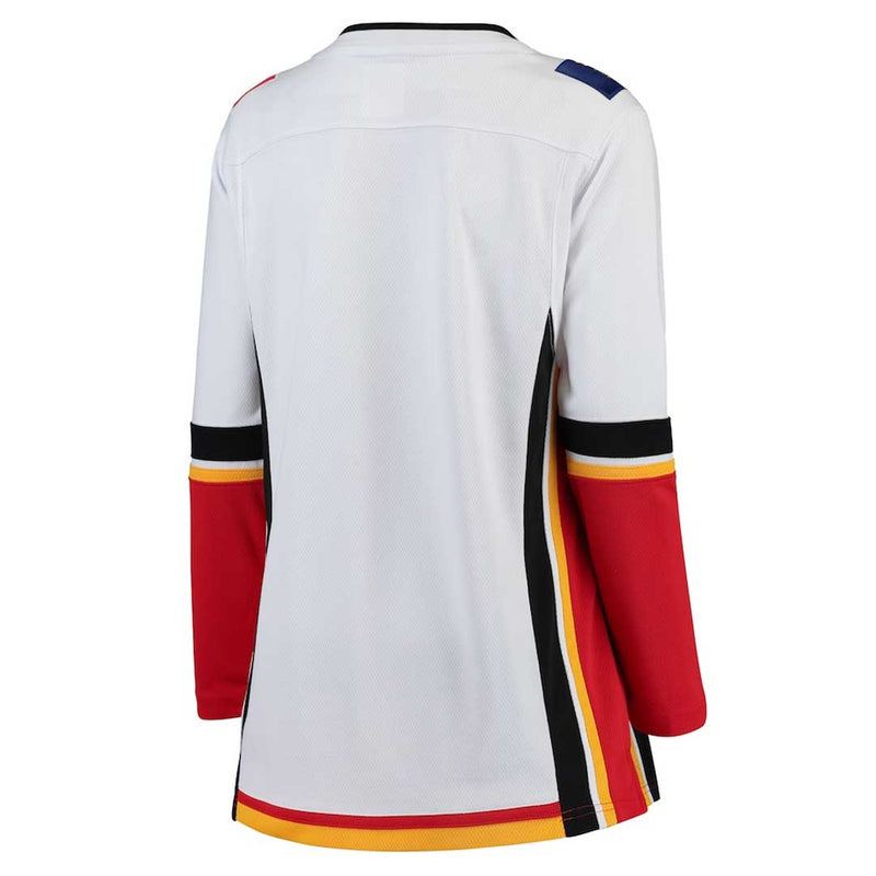 Fanatics - Chandail échappé des Flames de Calgary pour femmes (879W CFLA 2C BWA)