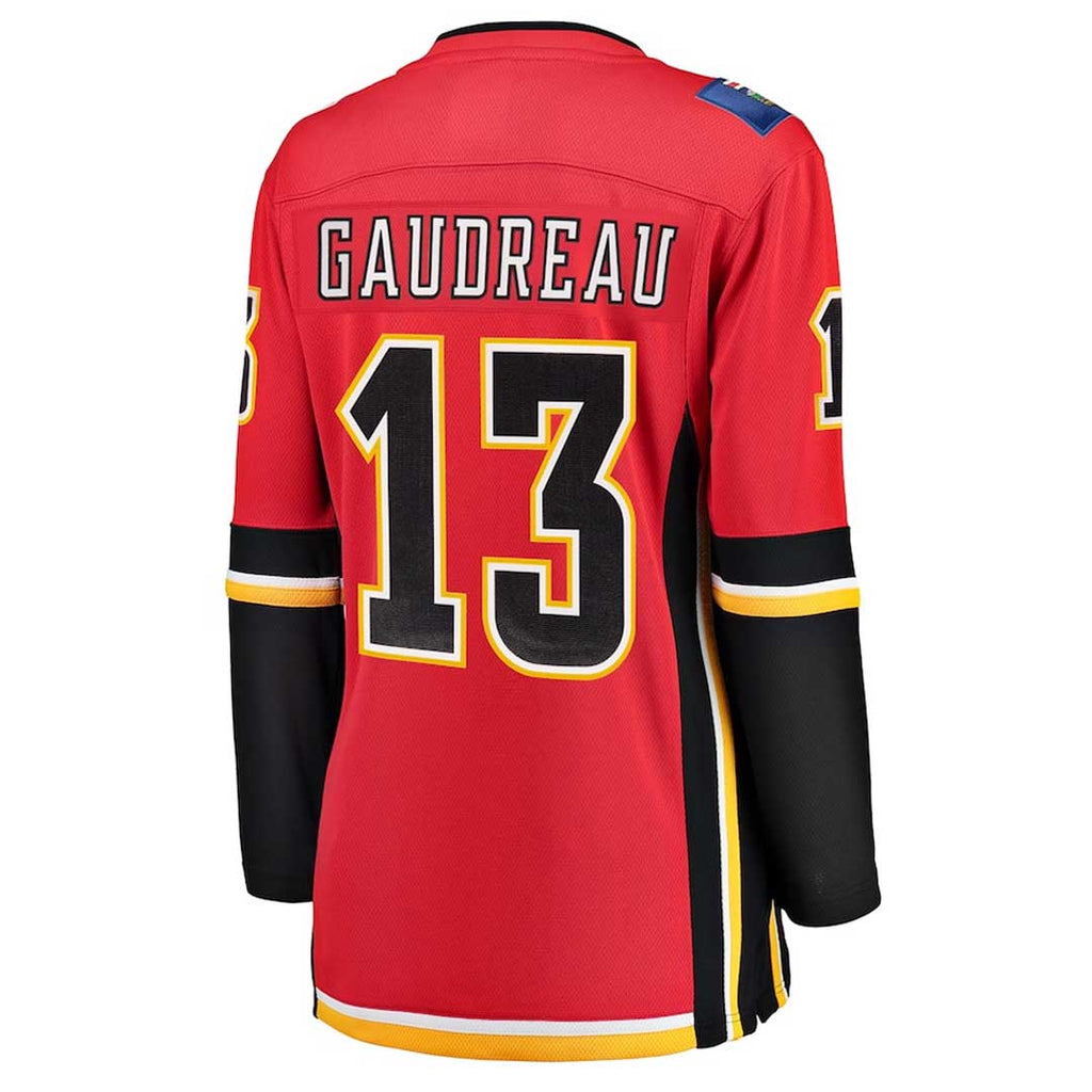 Fanatics - Women's Calgary Flames Gaudreau Home Breakaway Jersey (879W CALX H35 G13)