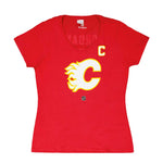 Fanatics - Women's Calgary Flames Giordano T-Shirt (3A40 0484 H35 FSB)