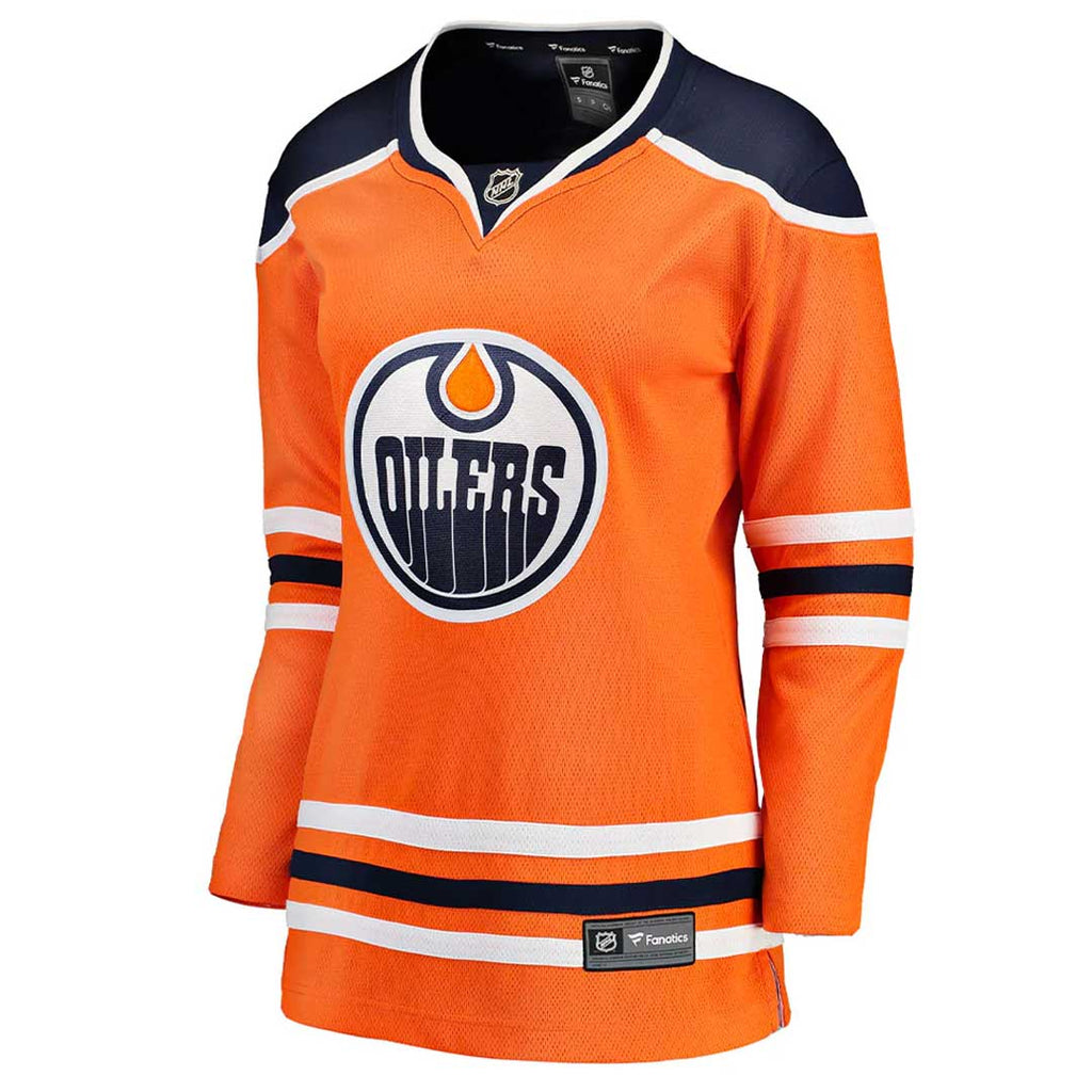Edmonton Oilers Fanatics Branded Away Breakaway Jersey - Mens