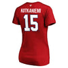 Fanatics - T-shirt Kotkaniemi des Canadiens de Montréal pour femmes (QF44 RED H3G FPP)