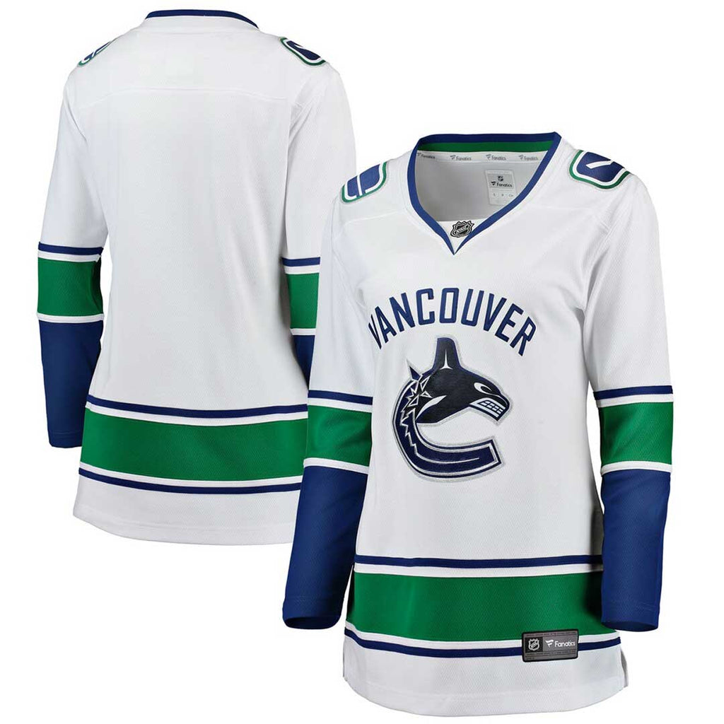 Fanatics - Women's Vancouver Canucks Away Breakaway Jersey (879W VCAA 2GF BWA)