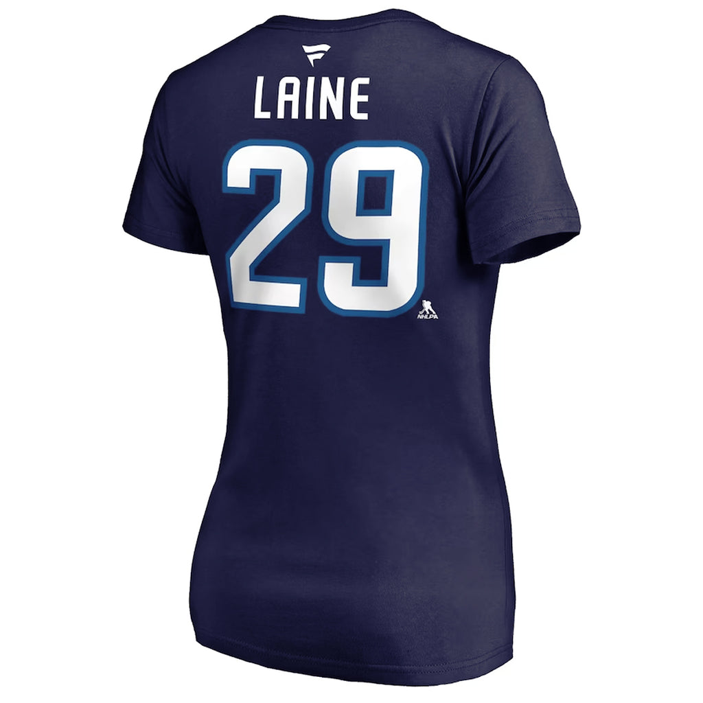 Fanatics - T-shirt Laine des Jets de Winnipeg pour femmes (QF44 NAV H3Z FPA)