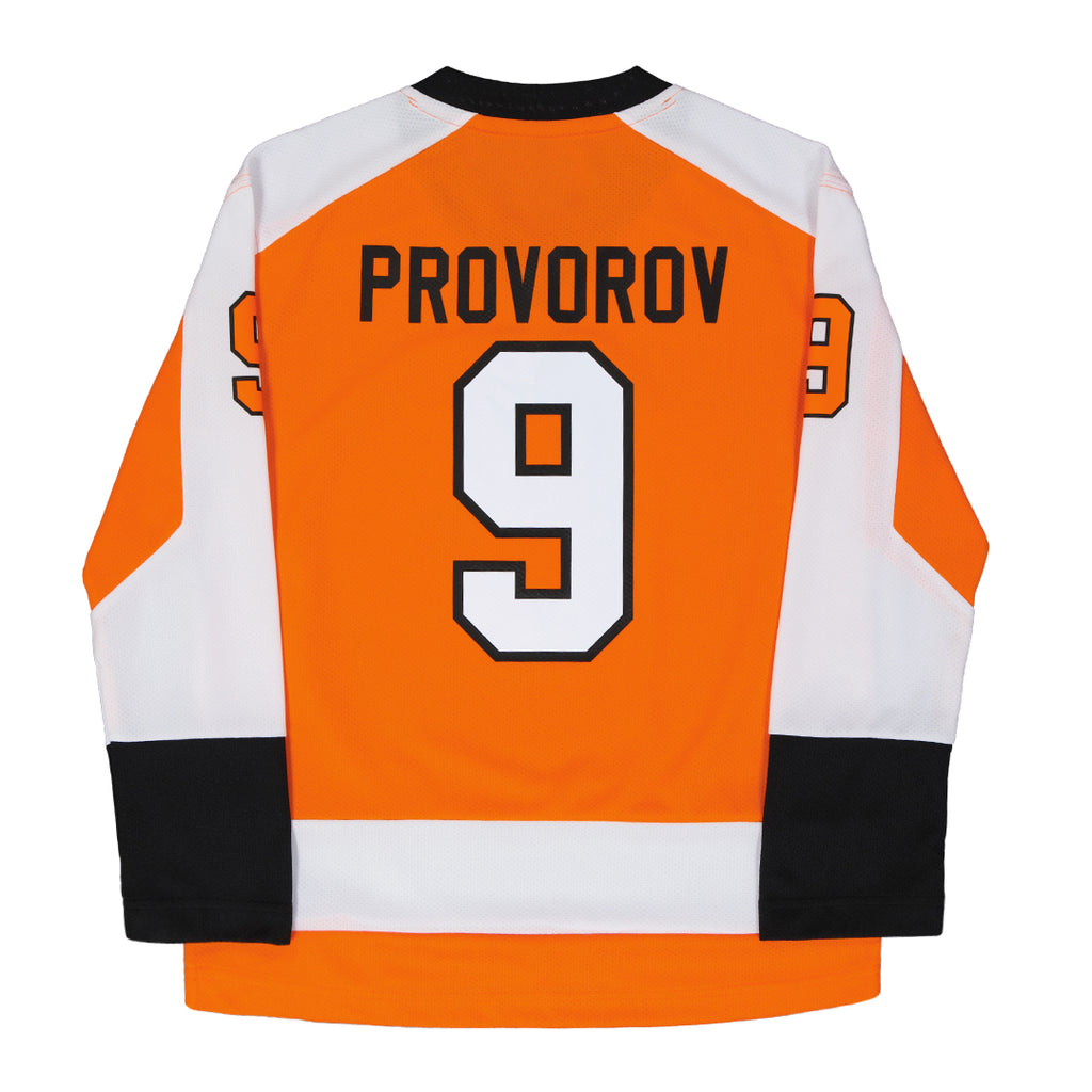 Fanatics - Chandail Domicile des Flyers de Philadelphie pour enfants (jeunes) Ivan Provorov (265Y PFLH H3N 09P)