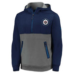 Fanatics - Chandail à capuchon à demi-glissière Winnipeg Jets pour homme (NL50 C41A 2GN HIZ)