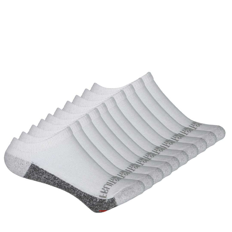 Fruit Of The Loom - Kids' 10 Pack No Show Sock (FRB10556NX WHITE)