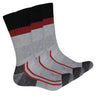 Fruit Of The Loom - Men's 3 Pack Crew Sock (FRM10579C3 GRY)