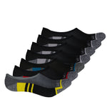Fruit Of The Loom - Men's 8 Pack Non-Slip Liner Sock (FRM10305D8 AST01)