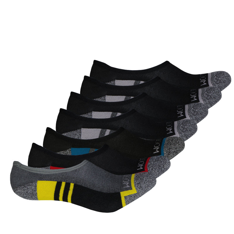 Fruit Of The Loom - Men's 8 Pack Non-Slip Liner Sock (FRM10305D8 AST01)