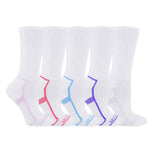 Fruit Of The Loom - Women's 5 Pack Crew Sock (FRW10571M5MQC02-WHT)