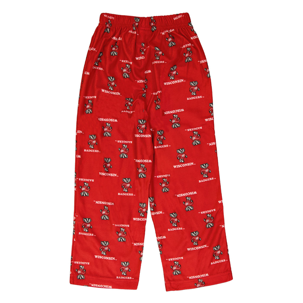 Pantalon imprimé des Badgers du Wisconsin pour enfants (K46LF4 82N)