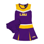 Ensemble de cheerleading LSU Tigers pour filles (tout-petits) (K446SZ 56N)