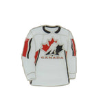 IIHF - Épinglette de maillot d'Équipe Canada - Dos collant blanc (TEAJEHS2)