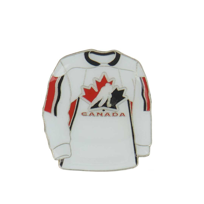 IIHF - Team Canada Jersey Pin - White Sticky Back (TEAJEHS2)