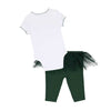 Girls' (Infant) Michigan State Spartans Tutu Legging Set (K41TJG 59)