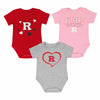 Girls' (Infant) Rutgers Scarlet Knights 3 Piece Champ Set (KZ415Z5 1C)