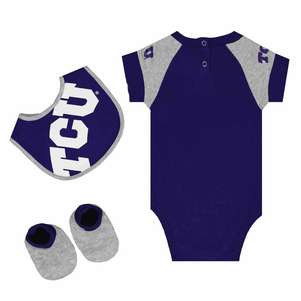 Ensemble de 50 verges TCU Horned Frogs pour enfants (KQ413Z5 1G)