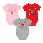 Girls' (Infant) Texas Tech Red Raiders 3 Piece Champ Set (KZ415Z5 22)