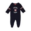 Kids' (Infant) USA Olympic Coverall (K618TH US)