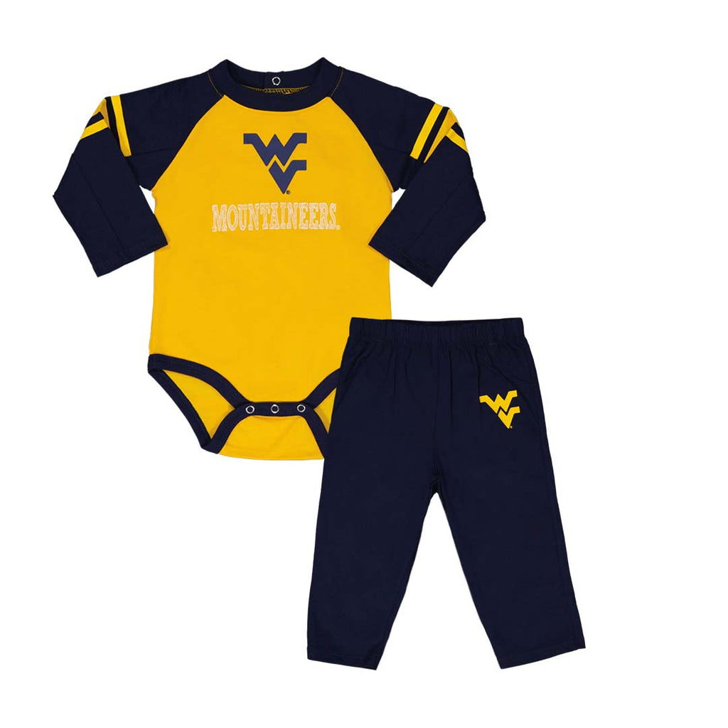 Kids Infant West Virginia Mountaineers Future Starter Set KA4132O 75