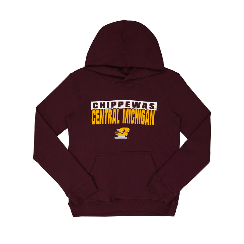 Kids' (Junior) Central Michigan Chippewas Hoodie (KX8ALKVU 3I)