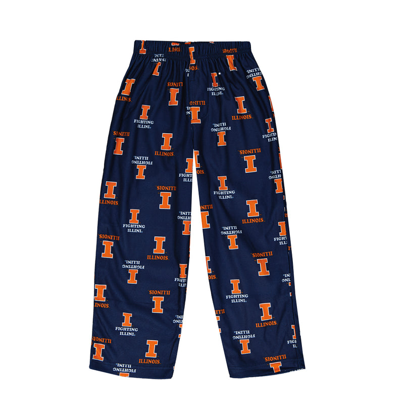 Kids' Illinois Fighting Illini Printed Pant (K46LF4 74N)