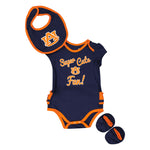 Girls' (Infant) Auburn Tigers Trifecta Set (K423JQ 92N)