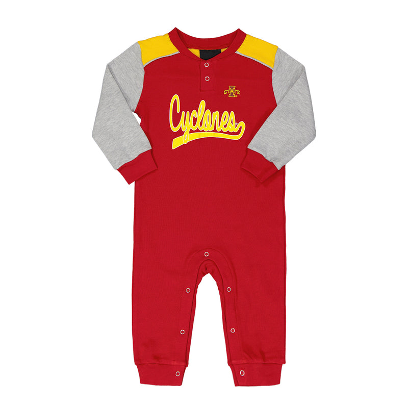 Kids' (Infant) Iowa State University Coverall (K42T85 34N)