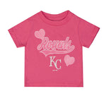 MLB - T-shirt pour filles (bébés) des Royals de Kansas City (K31NPK 21)