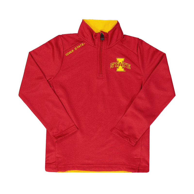 Haut zippé 1/4 Iowa State Cyclones pour enfant (K46418 34N)