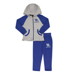 Girls' (Toddler) Kentucky Wildcats Lil Champ Full Zip Set (K446KH 76N)