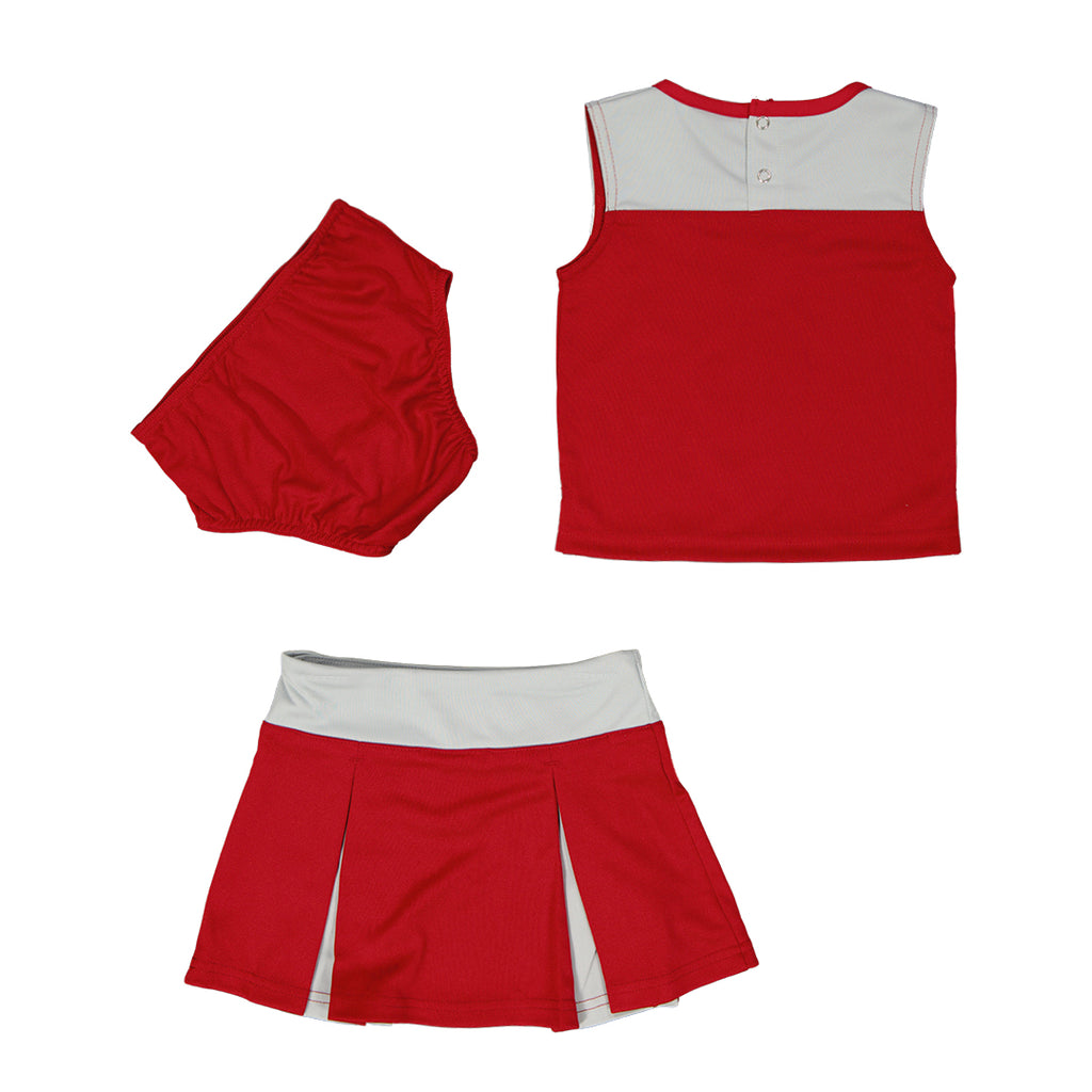 Ensemble de cheerleading Oklahoma Sooners pour filles (tout-petits) (K446SZ 91N)